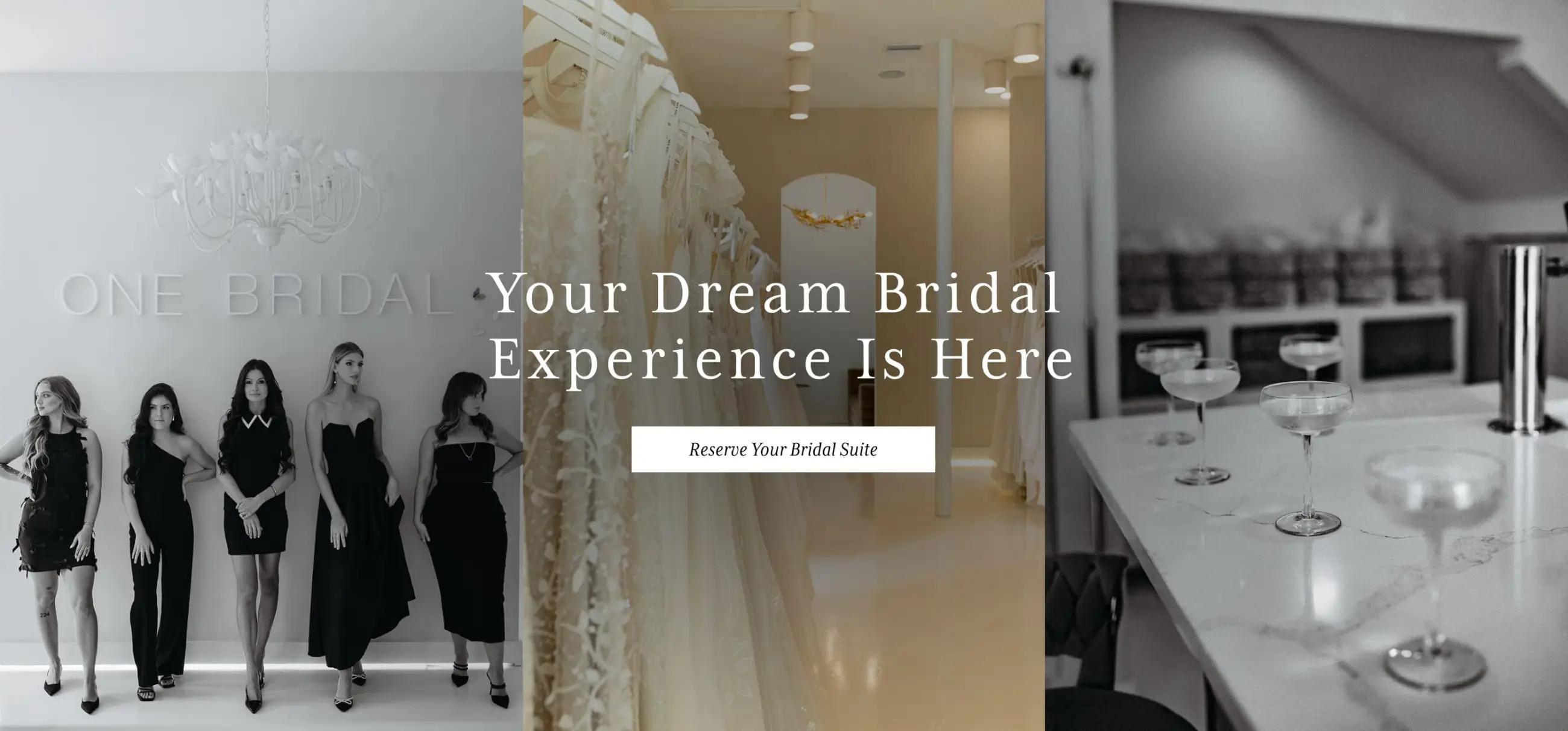 Desktop Your Dream Bridal Experience Is Here Banner