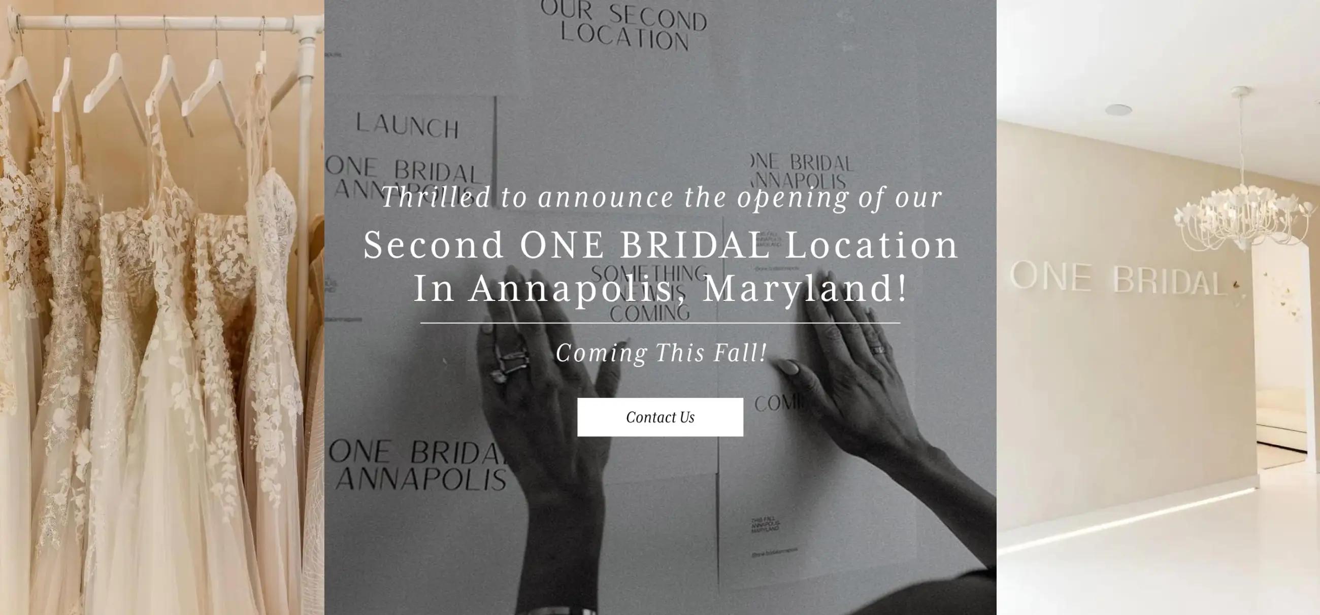 Desktop One Bridal New Location Banner