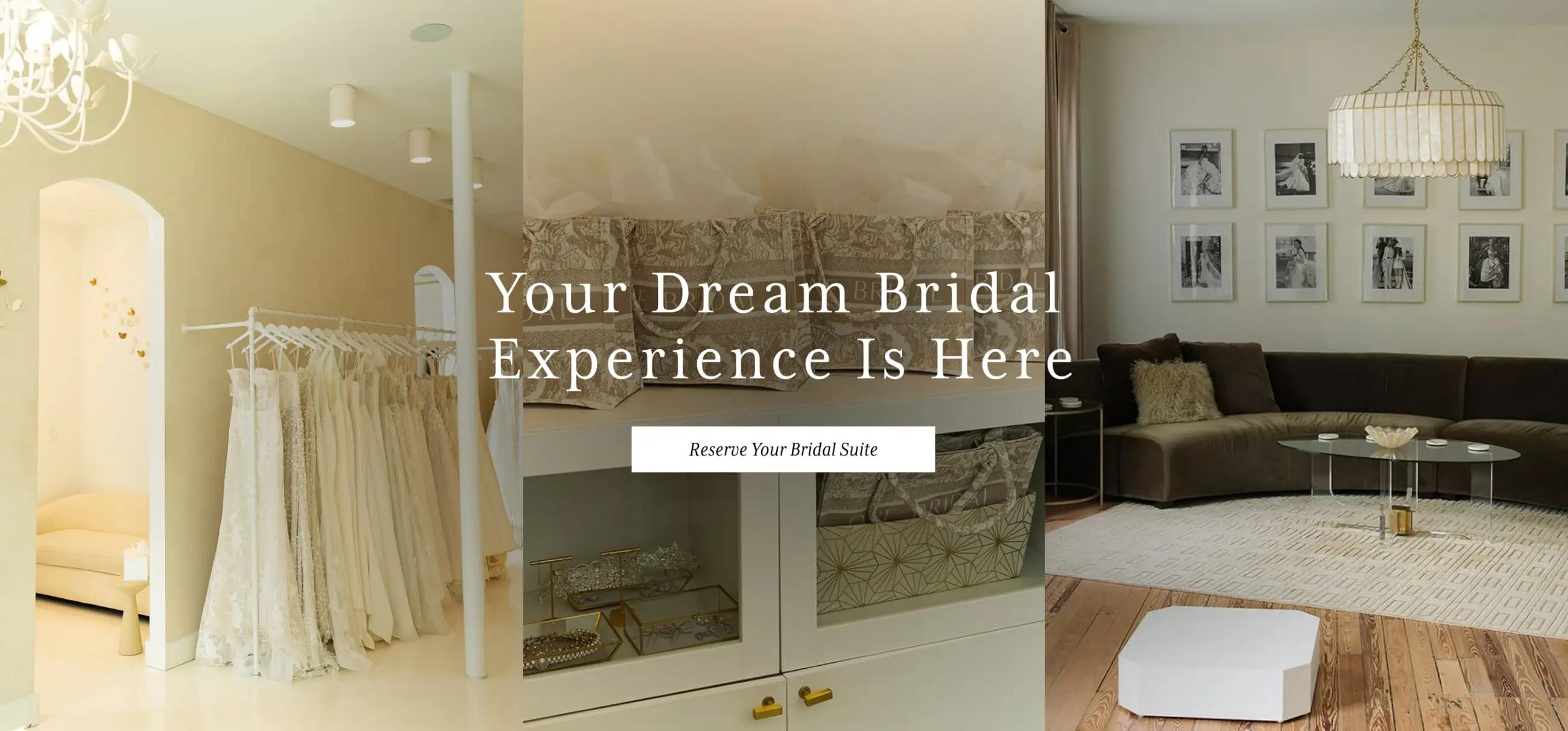 Desktop Dream Bridal Experience Is Here Banner