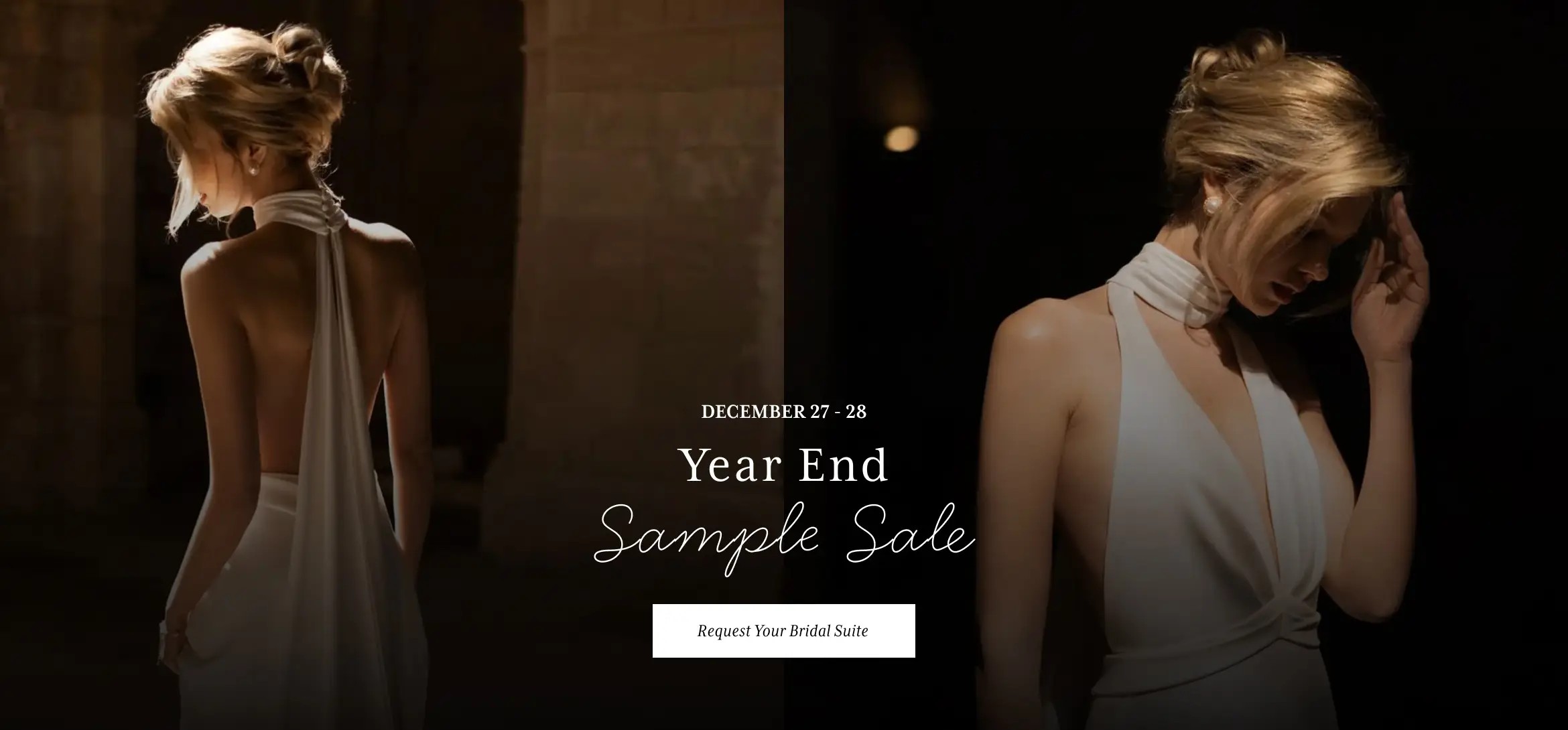 Desktop Year End Sample Sale Banner