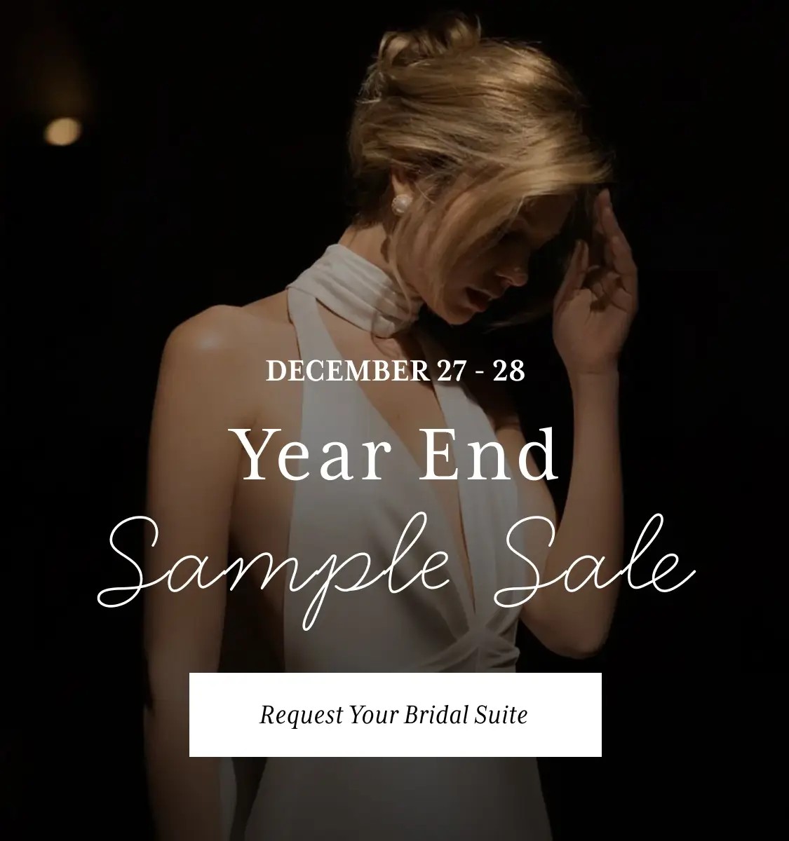 Mobile Year End Sample Sale Banner