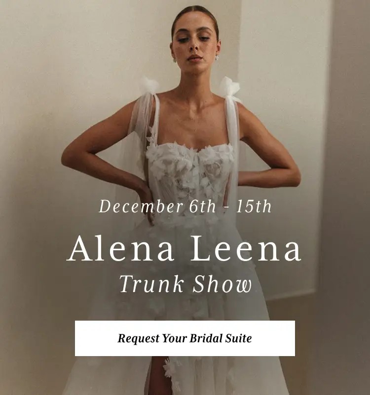 Mobile Alena Leena Trunk Show Banner